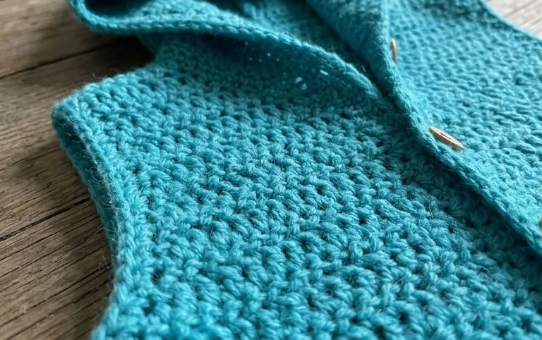 FREE Easy Hooded Vest Crochet Pattern for Beginners [Photo Tutorial] Life + Yarn