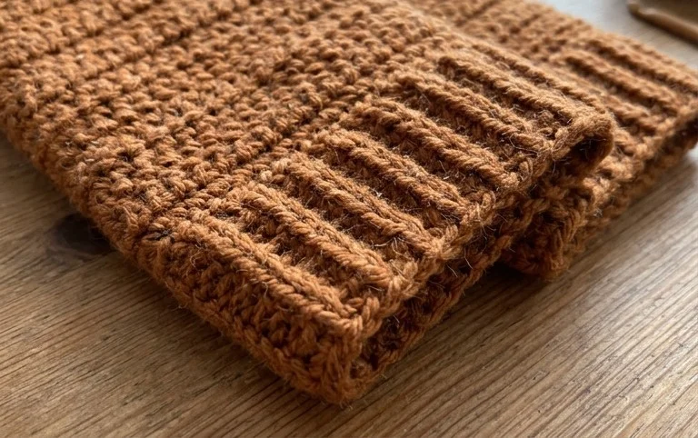 Easy Crochet Leg Warmers Pattern (Free for Beginners)