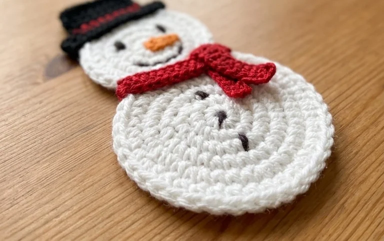 Crochet Snowman Appliqué Ideas: Charming Designs for Winter Projects