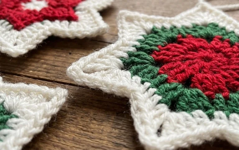 ⭐Christmas Star Crochet Pattern